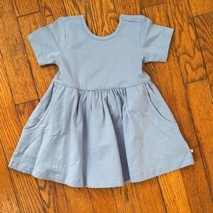 Ruffle Butts Periwinkle Twirl Dress